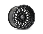 Vossen HFX-3 22x10 - 8x170 - ET18 - Super Deep Face - 125.1 - Satin Black Wheel