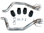 AWE Tuning 05-07 C6 Chevrolet Corvette 6.0L Track Edition Axle-Back Exhaust w/ Diamond Black Tips