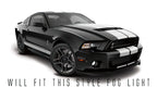 Oracle 13-14 Ford Mustang Shelby/Roush/GT500 LED Fog Light Halo Kit - Red