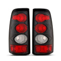 Raxiom 03-06 Chevrolet Silverado 1500 Fleetside Axial Series Tail Lights-CarbonFiber-Rd/Clear Lens