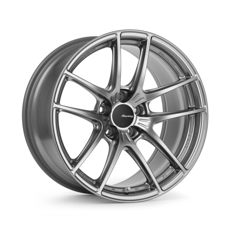 Enkei NVR5 18x11in / 5x114.3 BP / ET16 / 75mm Bore - Dark Hyper Silver Wheel