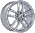 BBS SX 18x8 5x120 ET30 Sport Silver Wheel -72.5mm