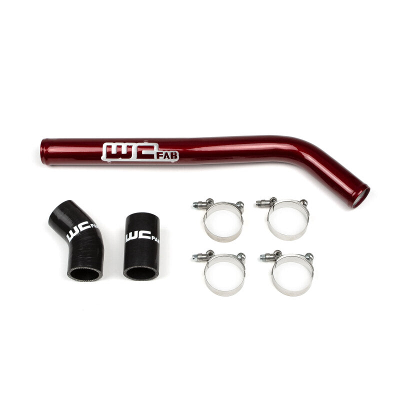 Wehrli 98.5-02 Cummins 5.9L Upper Coolant Pipe - Flat Black