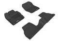 3D MAXpider 12-18 Ford Focus Kagu Black Full Set (2 EYELETS)