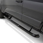 Westin 24-26 Toyota Tacoma Xtra Cab E-Series 3 Nerf Step Bars Black