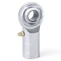QA1 C Series 2-Pc Rod End - Female/Left Hand - 14mm Bore x M14x2.0 w/Zerk - Carbon Steel