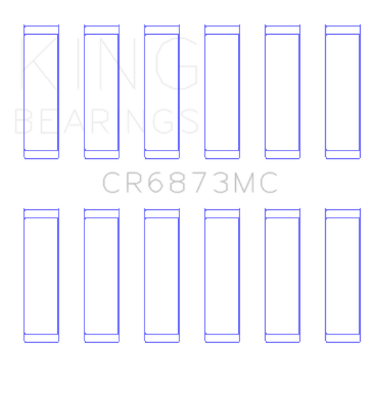 King Engine Bearings Toyota 2GR-FE / 3GR-FE Connecting Rod Bearing Set