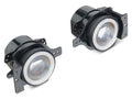 Raxiom 18-26 Jeep Wrangler JL LED Fog Lights with Amber Turn Signal