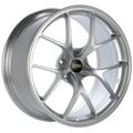 BBS RI-D 20x9.5 5x112 ET10 82mm Diamond Silver Wheel PFS/Clip Required