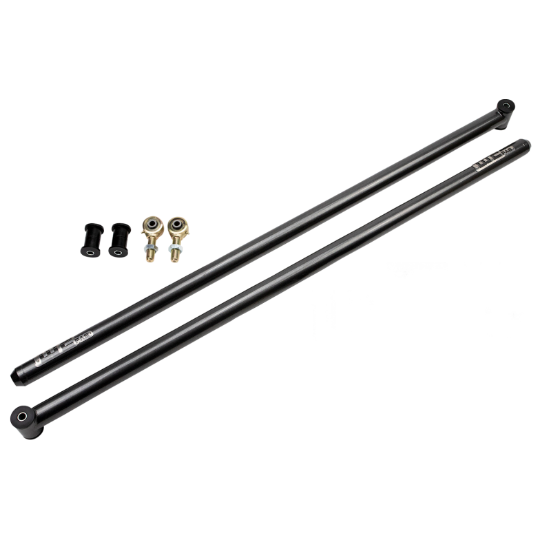 Wehrli 68in Length Traction Bars - Fine Texture Black