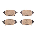 R1 18-22 Toyota C-Hr Rear Ceramic Brake Pads