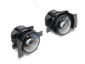 Raxiom 18-26 Jeep Wrangler JL V2 LED Fog Lights with Amber Turn Signal