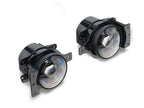Raxiom 18-26 Jeep Wrangler JL V2 LED Fog Lights with Amber Turn Signal