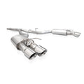 Stainless Works 2024 Mustang GT Catback Quad Tips Redline Sound H-Pipe Factory Connect Exhaust