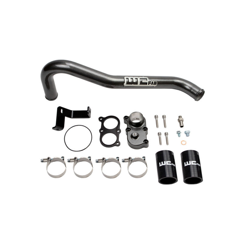 Wehrli 06-10 GM Duramax LBZ/LMM Thermostat Housing Kit - Fine Texture Black
