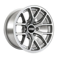 BBS TS-P 17x9in - 6x139.7 - 106.1 CB - ET0 - Satin Silver Wheel