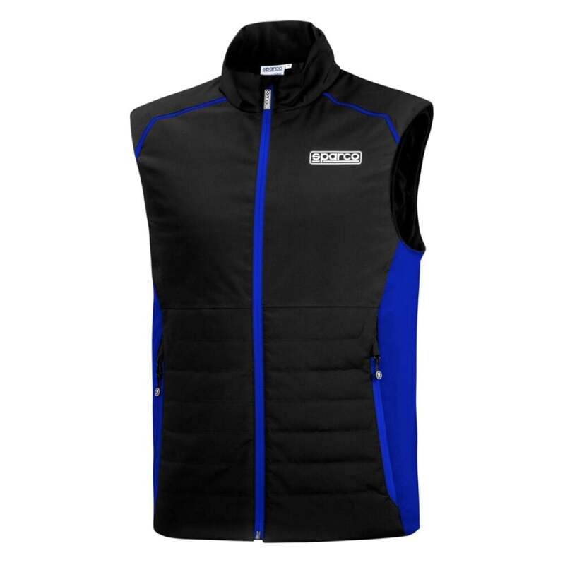 Sparco Vest LRG Black/Blu
