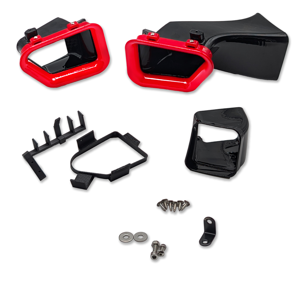 2016-2019 Cadillac ATS-V Dual BIG MOUTH Ram Air Intake Snorkels