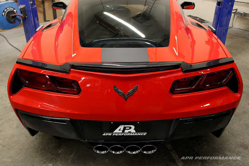 Carbon Fiber Rear Spoiler Delete - Chevrolet Corvette C7