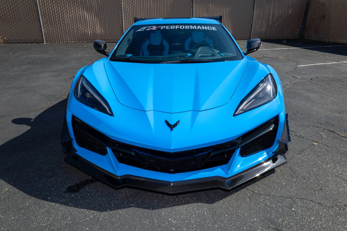 Carbon Fiber Front Splitter/ Airdam/ Lip Chevrolet Corvette C8 Z06, E Ray, ZR1, Grand Sport