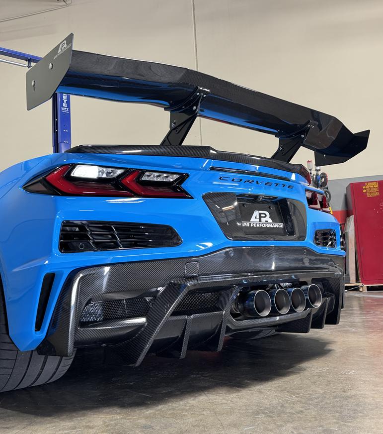 GTC-500 Carbon Fiber Adjustable Wing - Chevrolet Corvette C8 Z06
