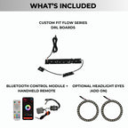 Chevrolet Silverado Multicolor Flow Series DRL Boards (2016-2018)