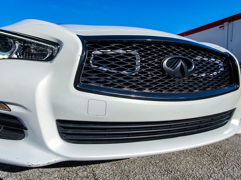 2016-2024 Infiniti Q50 Red Sport Dual BIG MOUTH Ram Air Intake Snorkels