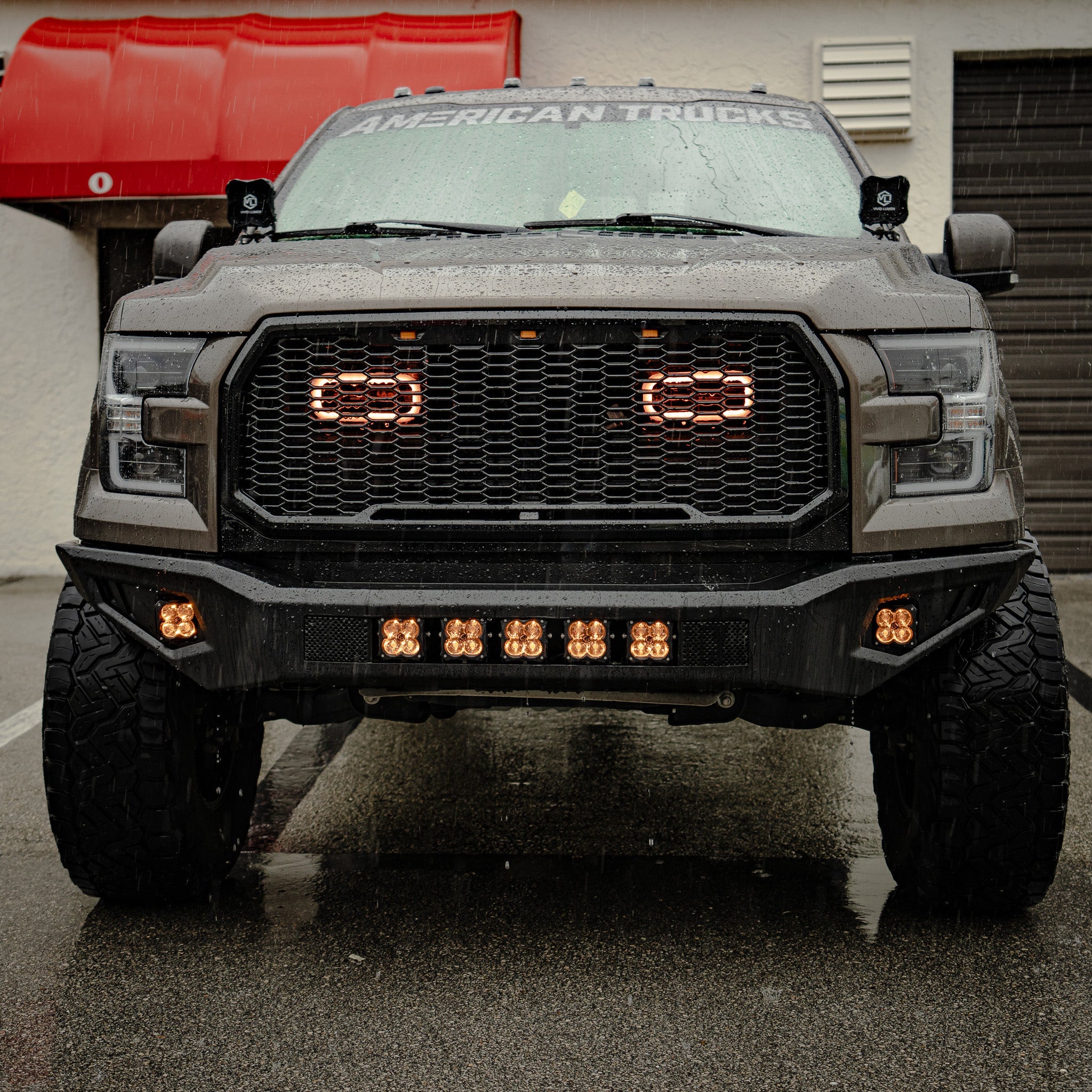 2015-2017 Ford F-150 and 2017-2020 Ford F-150 Raptor Dual BIG MOUTH LIT KIT Ram Air Intake Snorkels