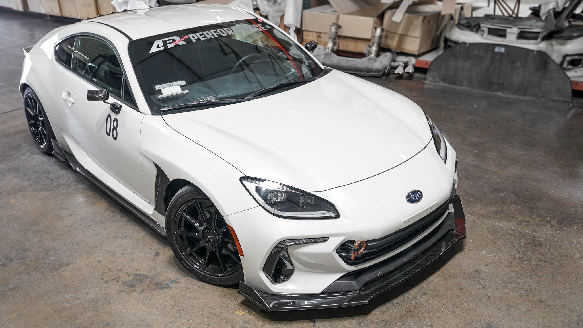 Carbon Fiber Toyota GR86/ Subaru BRZ Formula GT3 Carbon Fiber Mirror/Black 2022+