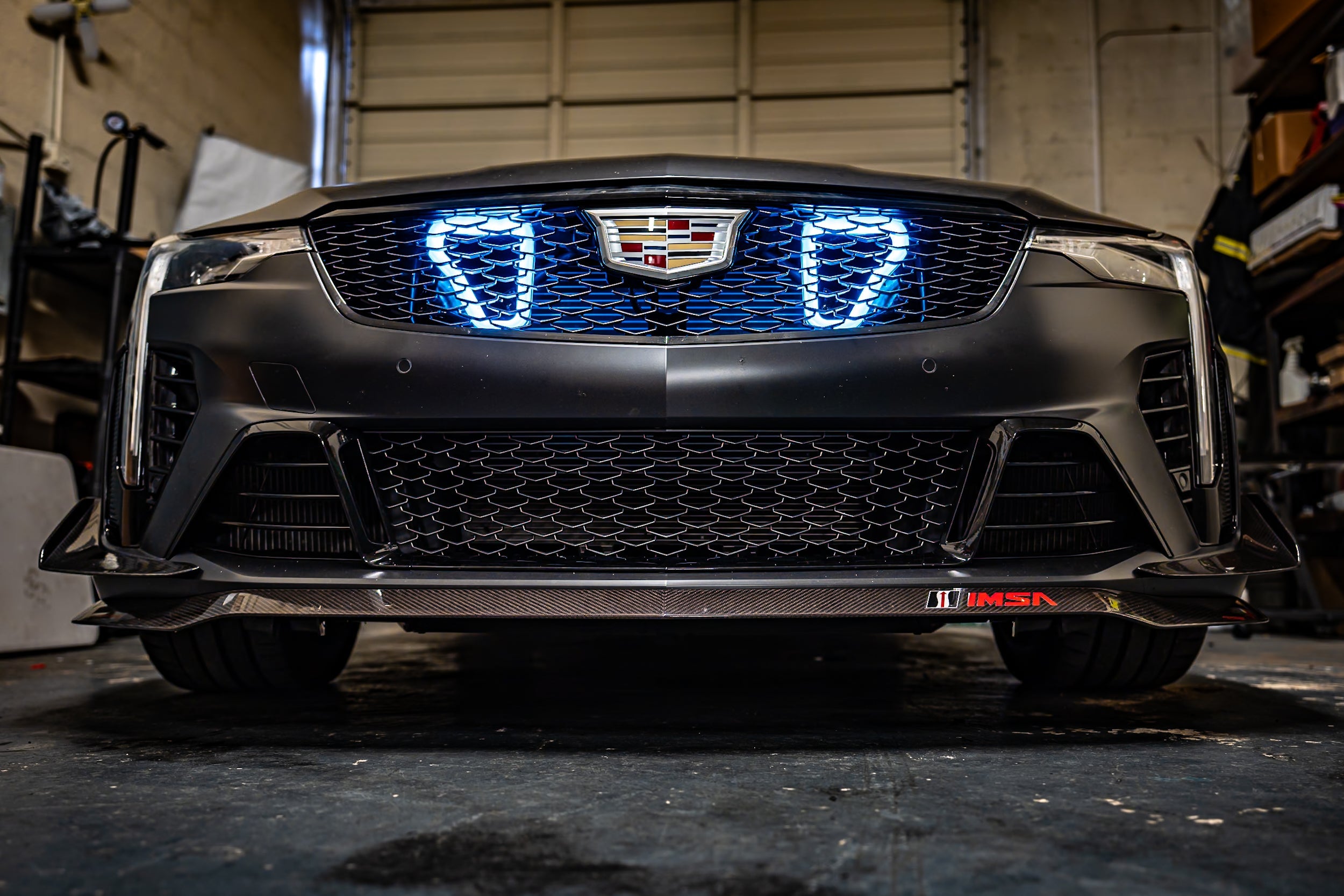 2022+ Cadillac CT4-V Blackwing and CT5-V Blackwing BIG MOUTH LIT KIT | LIT Flares and Controller Only
