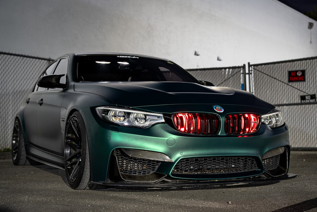 2014-2019 BMW M3 (F80) Dual BIG MOUTH LIT KIT Ram Air Intake Snorkels