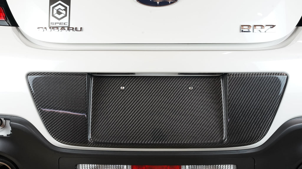 Carbon Fiber Toyota GR86/ Subaru BRZ License Plate Frame 2022+