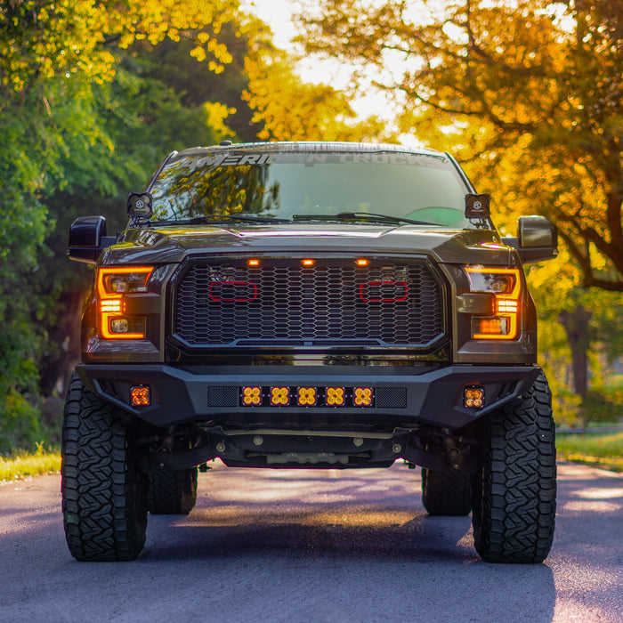2015-2017 Ford F-150 and 2017-2020 Ford F-150 Raptor Dual BIG MOUTH Ram Air Intake Snorkel