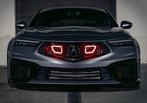 2023+ Acura Integra (Base/A-Spec/Type S) Dual BIG MOUTH LIT KIT Ram Air Intake Snorkels