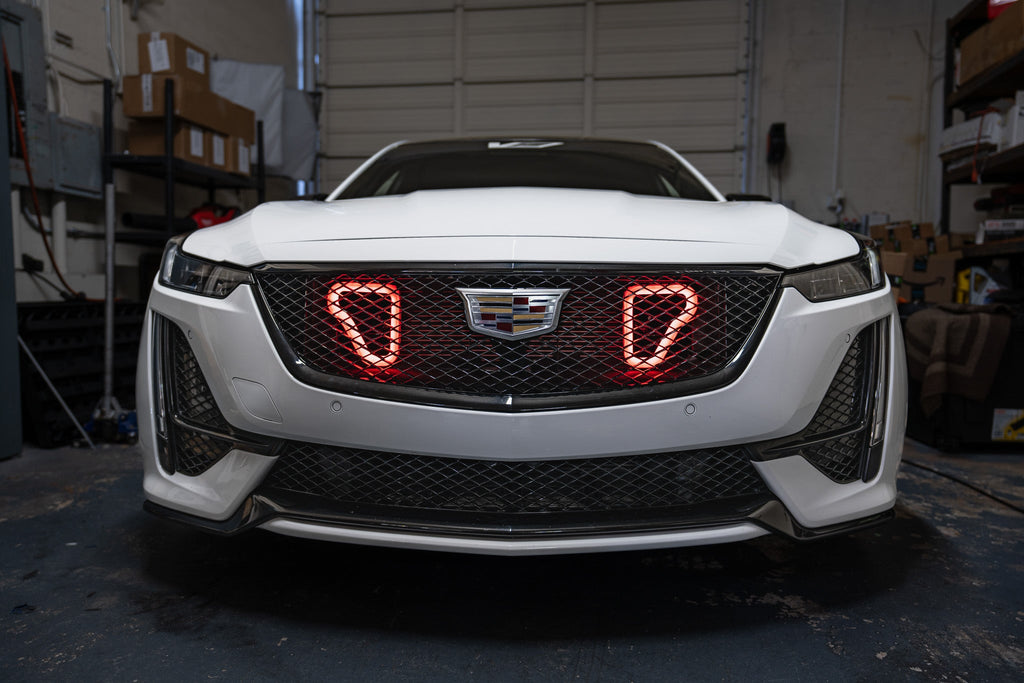 2020+ Cadillac CT5-V (3.0L) Dual BIG MOUTH LIT KIT Ram Air Intake Snorkels