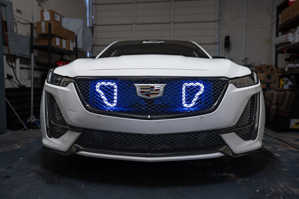 2020+ Cadillac CT5-V (3.0L) Dual BIG MOUTH LIT KIT Ram Air Intake Snorkels