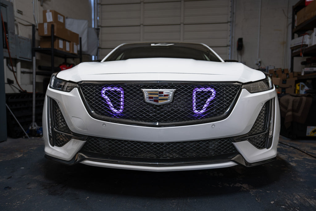 2020+ Cadillac CT5-V (3.0L) Dual BIG MOUTH LIT KIT Ram Air Intake Snorkels