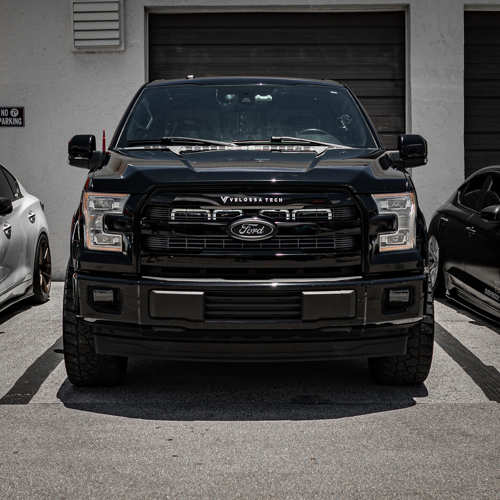 2015-2017 Ford F-150 and 2017-2020 Ford F-150 Raptor Quad BIG MOUTH LIT KIT Ram Air Intake Snorkels