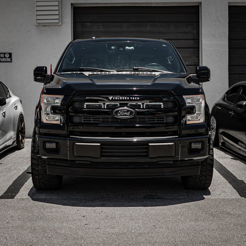 2015-2017 Ford F-150 and 2017-2020 Ford F-150 Raptor Quad BIG MOUTH LIT KIT Ram Air Intake Snorkels