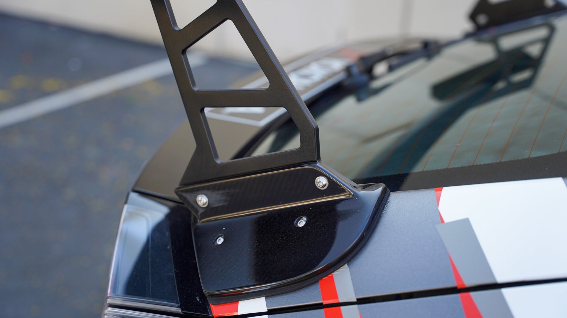 Honda FK8 Civic Type R GT-250 Carbon Fiber Swan Neck Wing 2017 - 2021