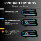 Dodge Charger Flow Series DRL Boards (2015-2024)