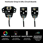Dodge Charger RGBWA DRL Boards (2015-2024)