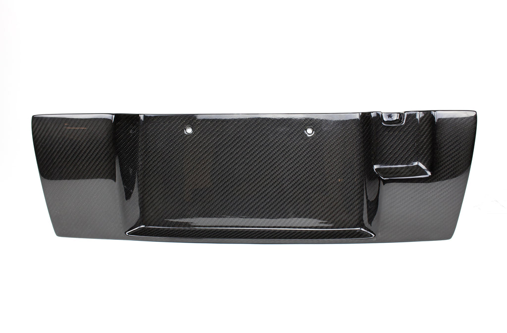 Nissan GTR R35 2012-2016- Carbon Fiber  License Plate Backing