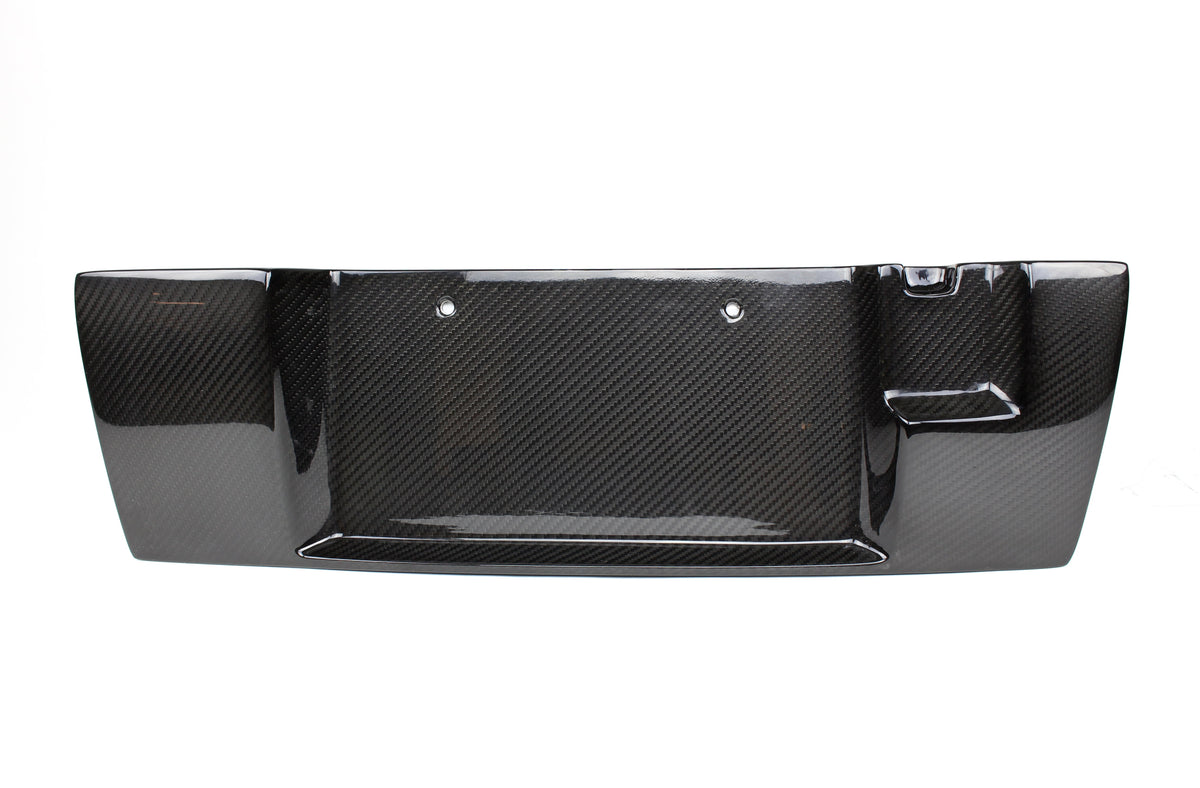 Nissan GTR R35 2012-2016- Carbon Fiber  License Plate Backing