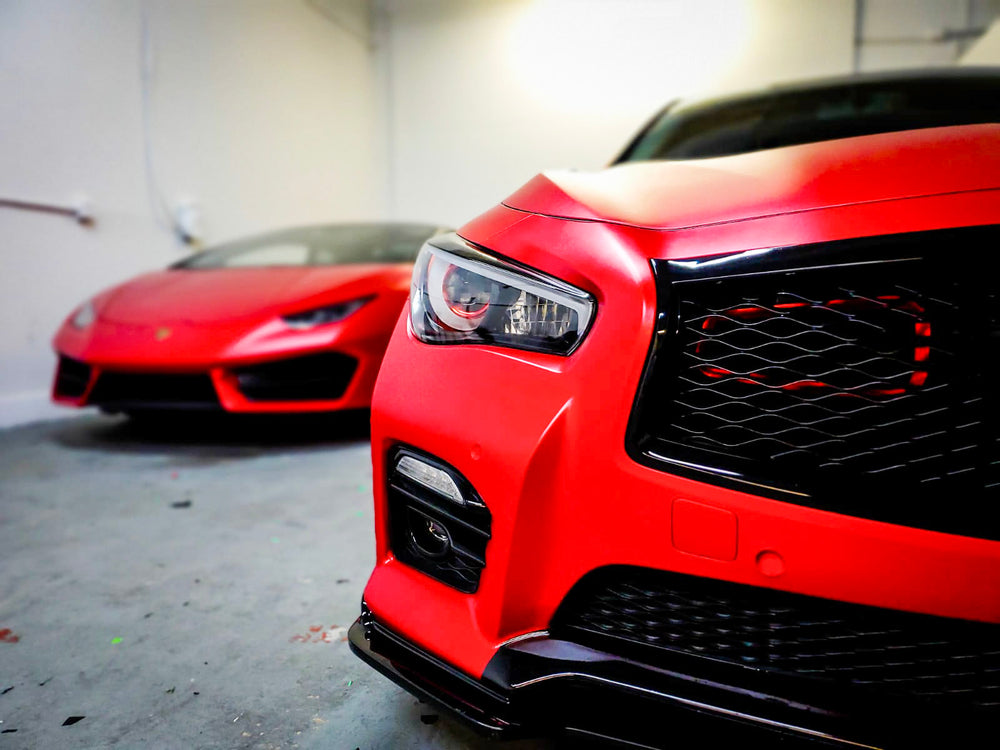 2014-2024 Infiniti Q50 Dual BIG MOUTH Ram Air Intake Snorkels