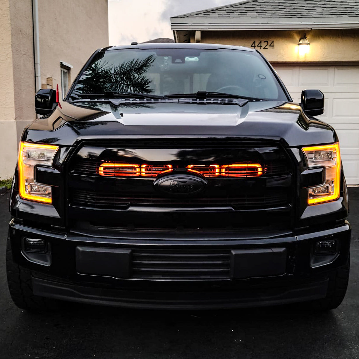 2015-2017 Ford F-150 and 2017-2020 Ford F-150 Raptor Quad BIG MOUTH LIT KIT Ram Air Intake Snorkels