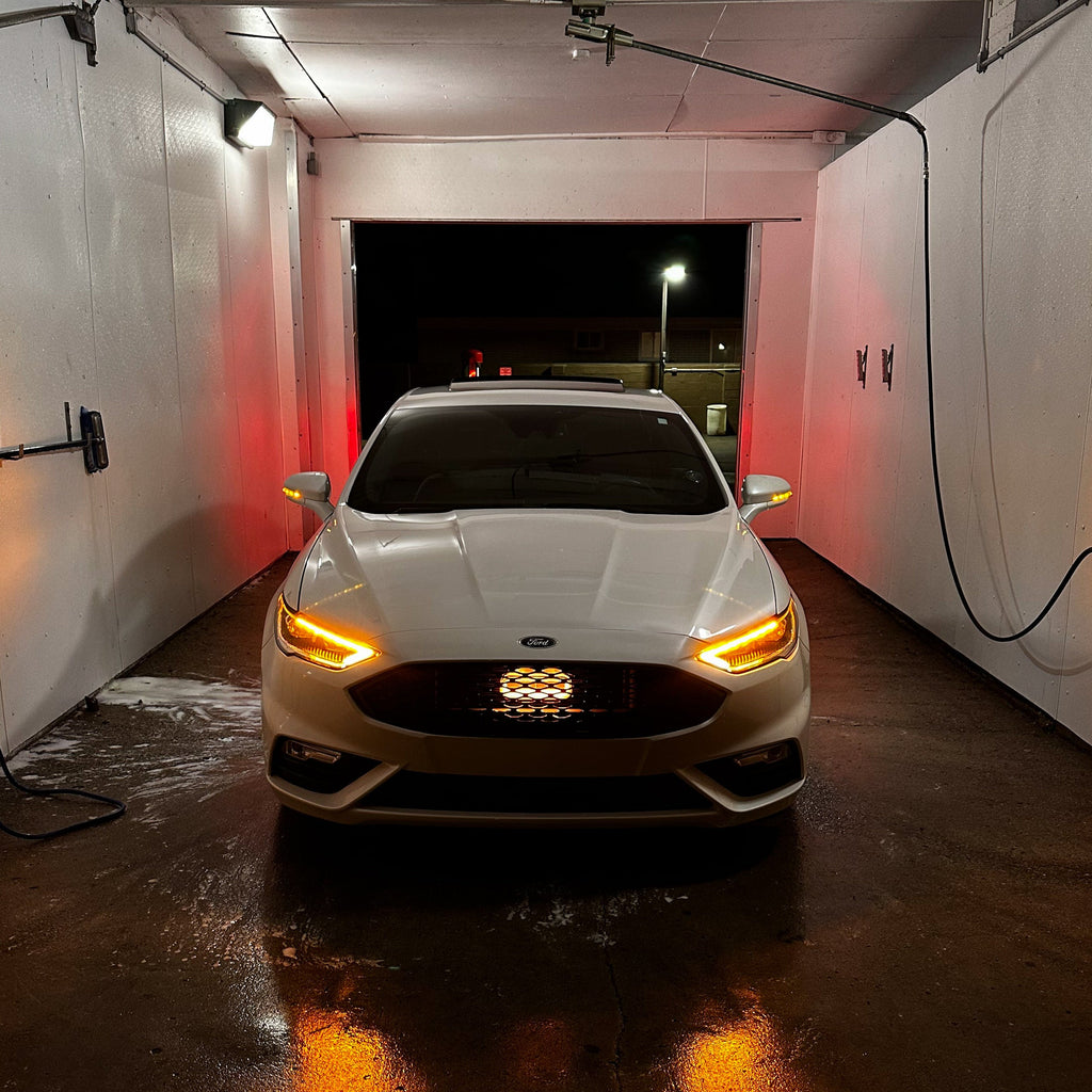 2013-2020 Ford Fusion (Gen 4 Lower Body ONLY)(1.5L/1.6L/2.0L EcoBoost/2.5L/Sport) BIG MOUTH LIT KIT Ram Air Intake Snorkel