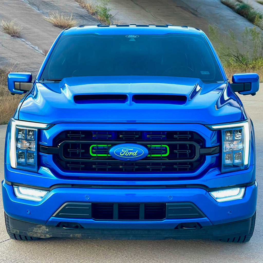 2024+ Ford F-150 (non Raptor) Dual BIG MOUTH Ram Air Intake Snorkels