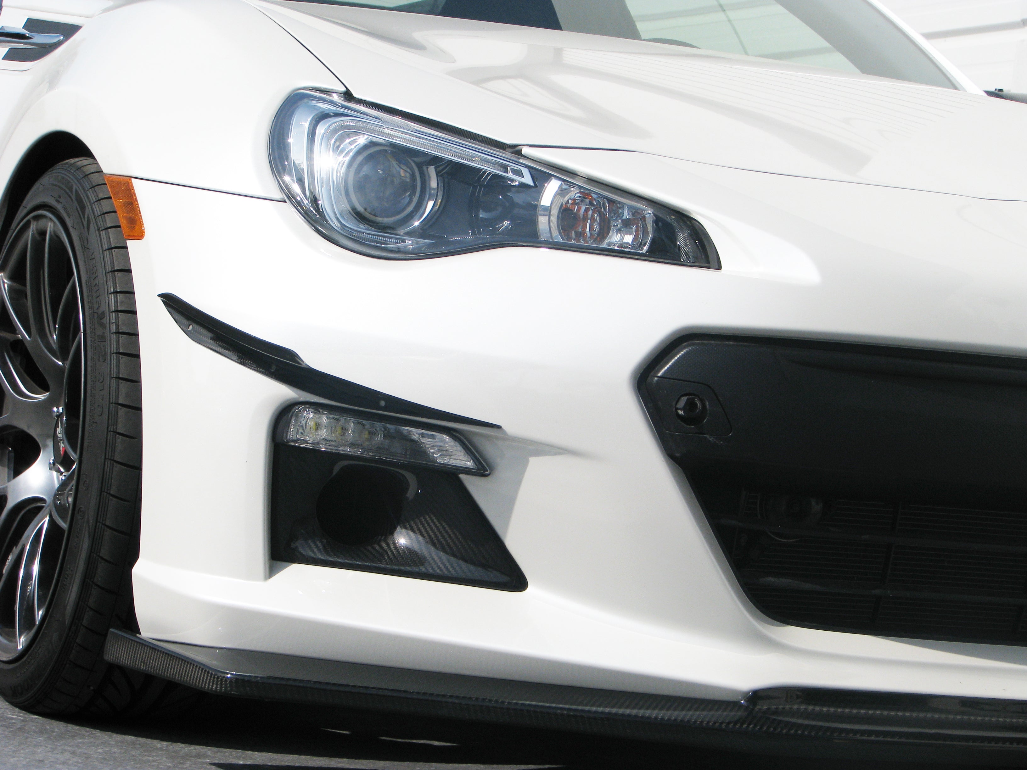 Carbon Fiber Subaru BRZ Brake Cooling Ducts 2013-2016