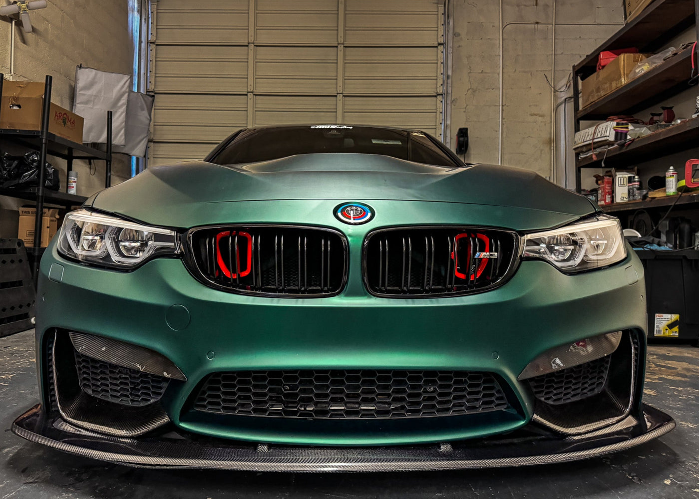 2014-2019 BMW M3 (F80) Dual BIG MOUTH Ram Air Intake Snorkels